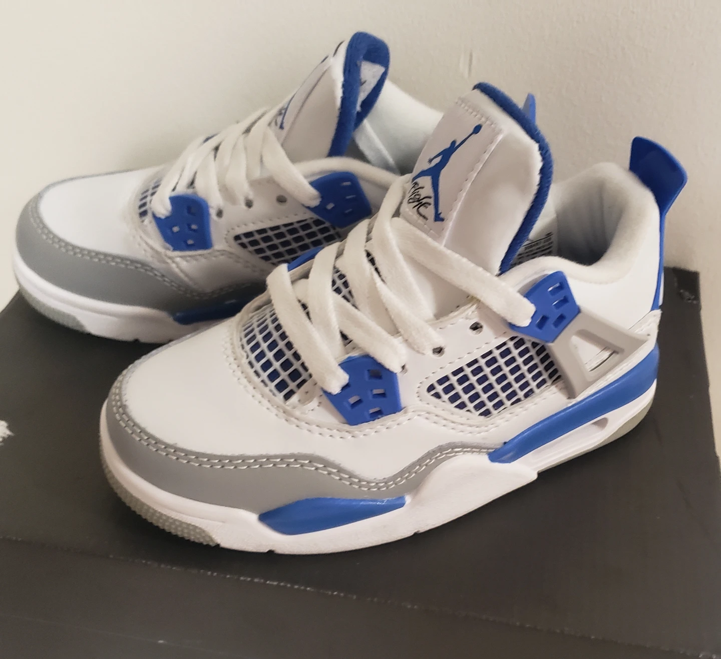 Brand new Jordan Kids Military Blue Size 2y - photo 2
