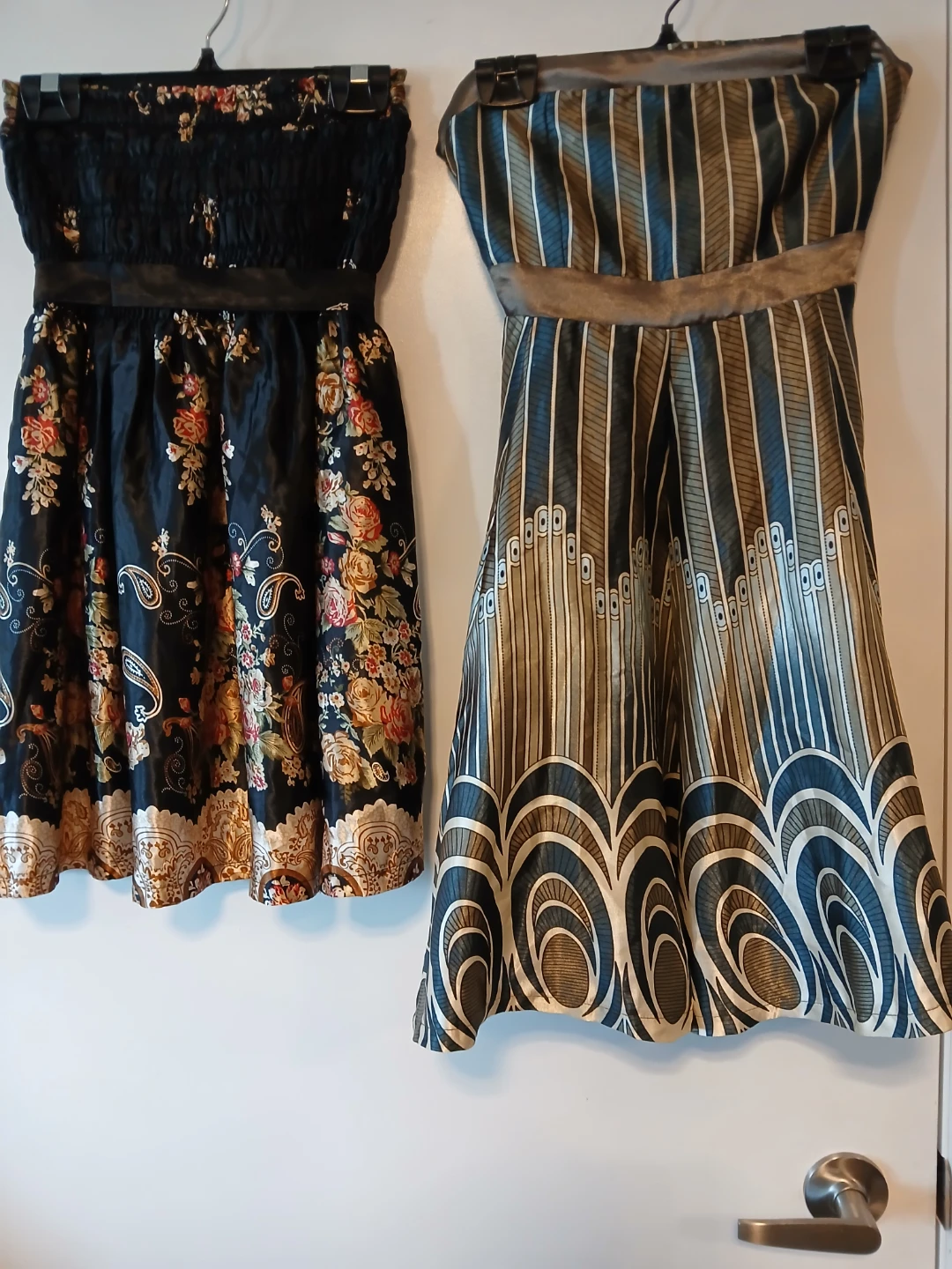 Spook! 2 Women's Strapless Dresses Both small. $10 EACH.