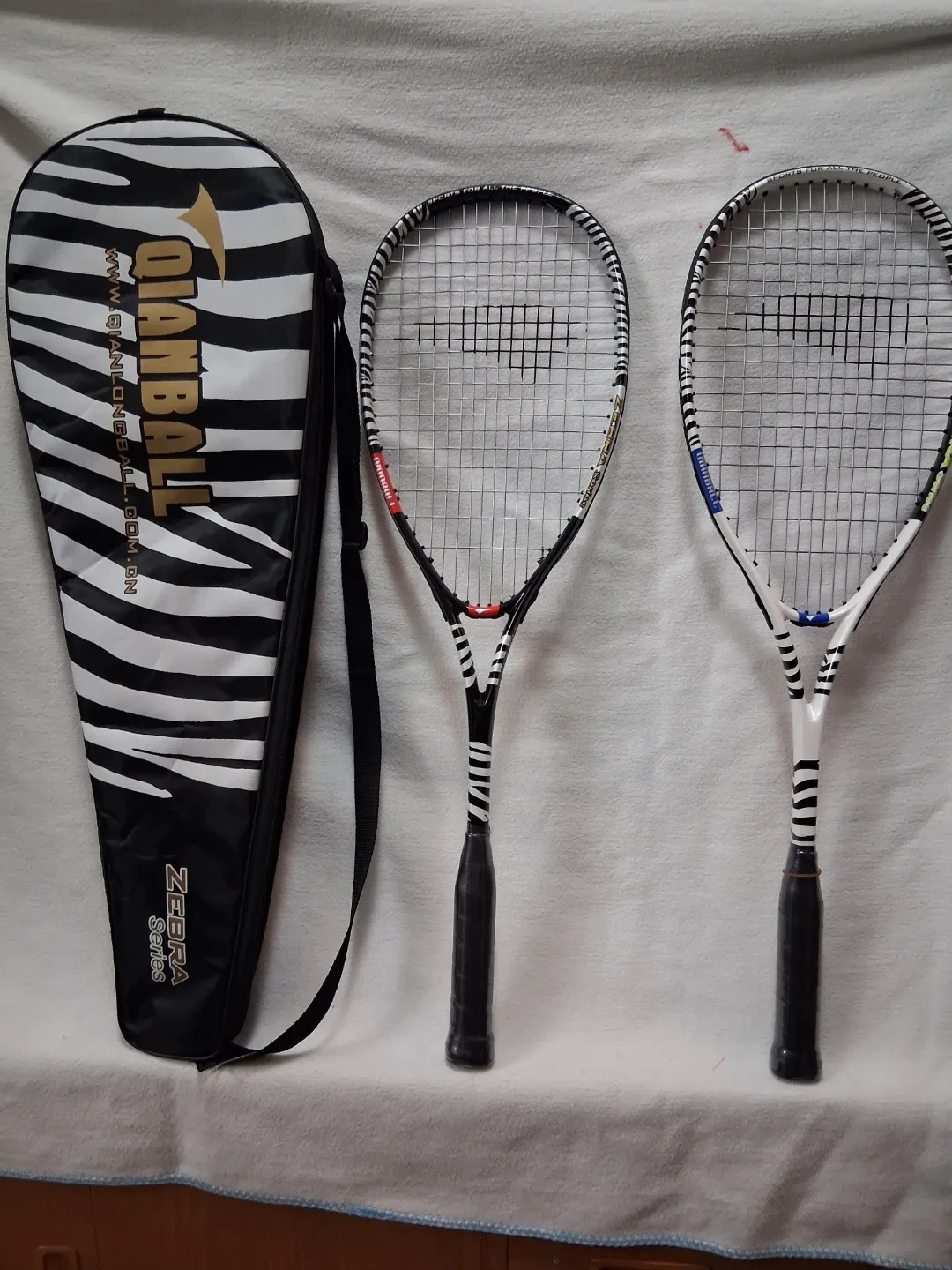 Qianlongball Zebra Series Tennis Racquet with Bag - photo 2