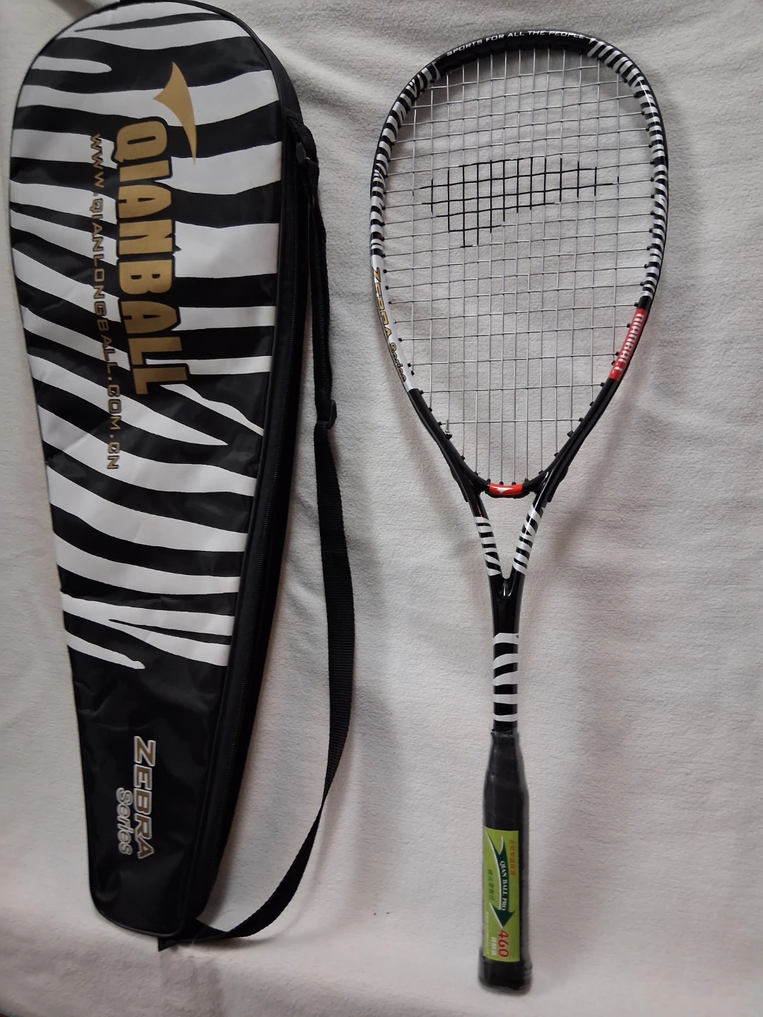 Qianlongball Zebra Series Tennis Racquet with Bag - photo 4