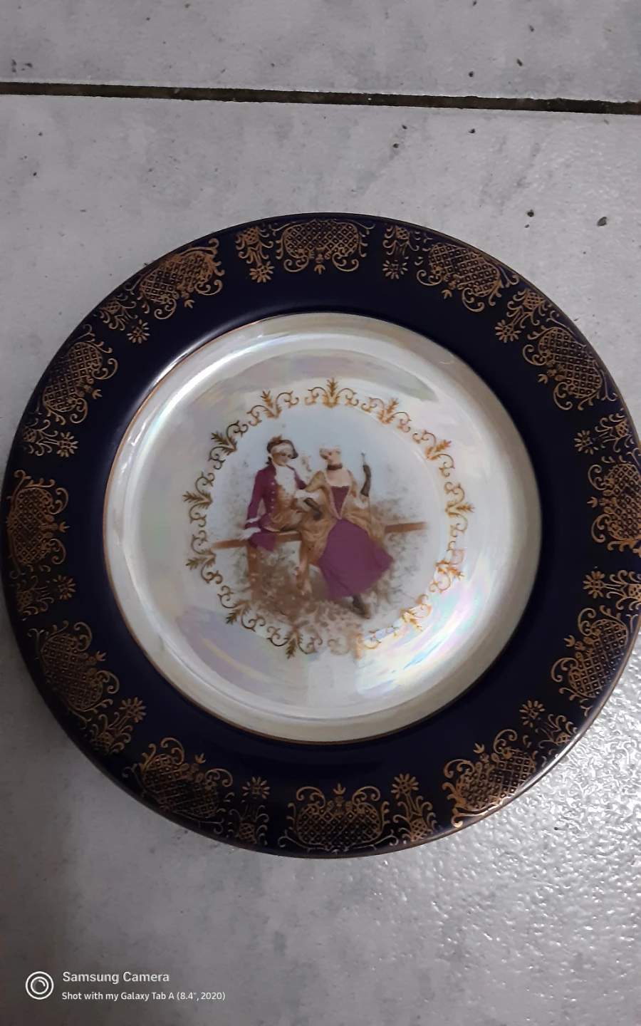 Boster Decorative Plate Made in Japan