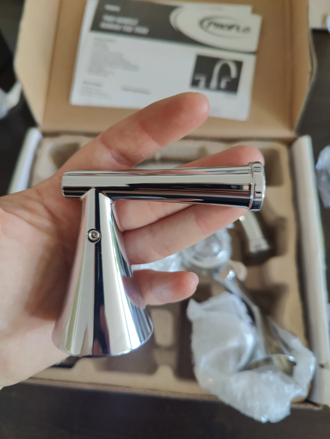 PROFLO Two Handle Roman Tub Trim PF2870CP Chrome - photo 2