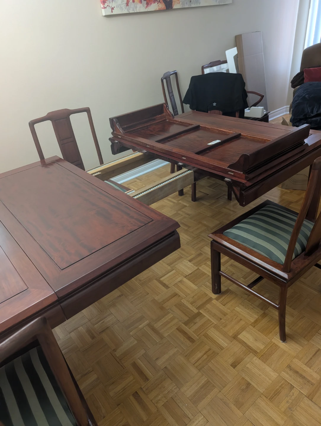 Beautiful mahogany  Dining Table and Chairs Set - photo 2