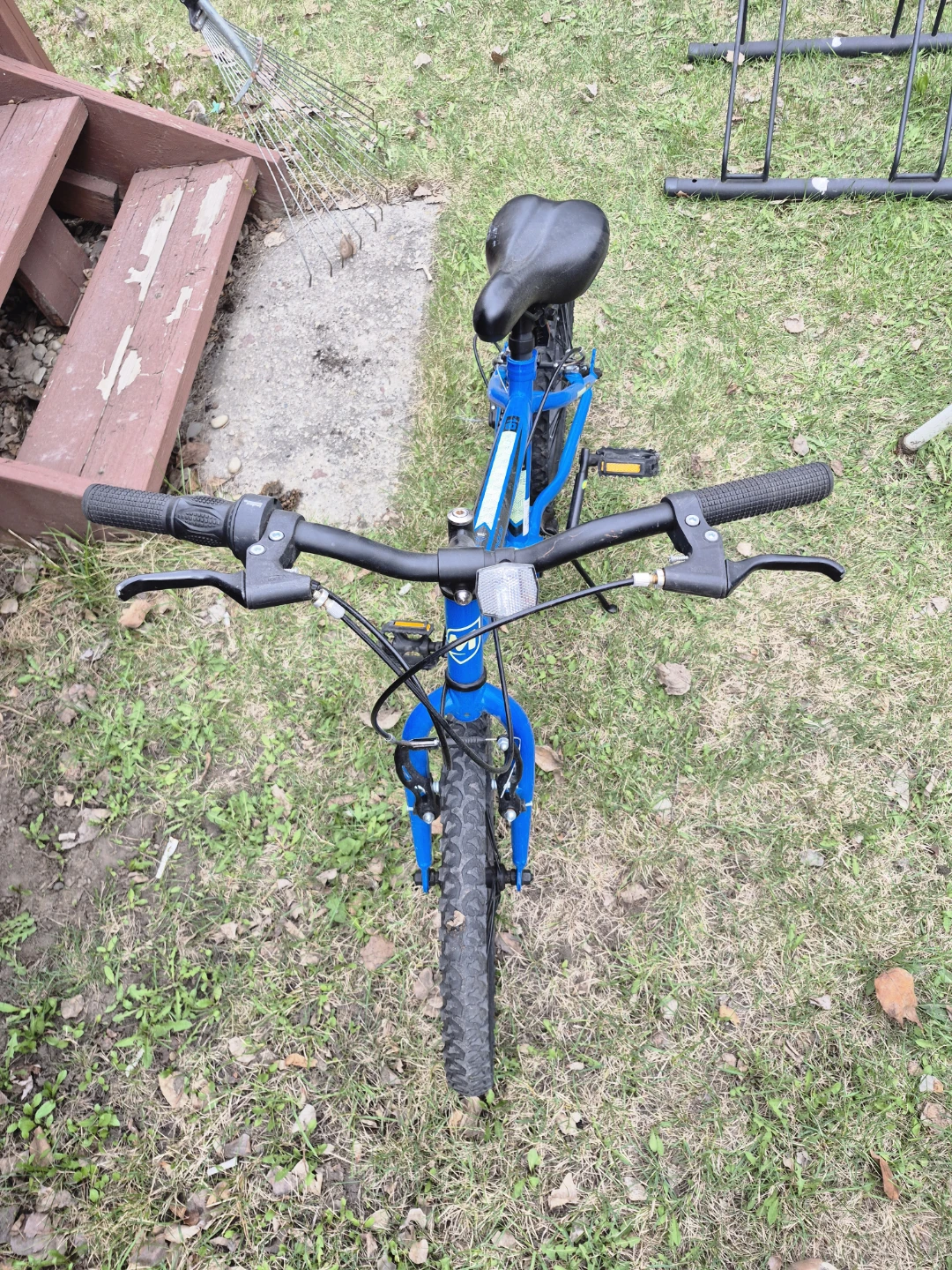 Blue Kids' Bicycle
