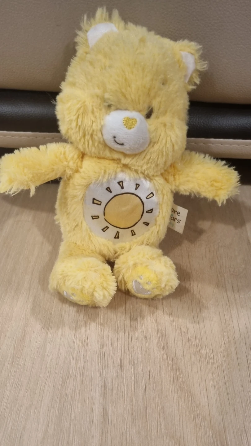 Yellow Care Bears Plush Toy