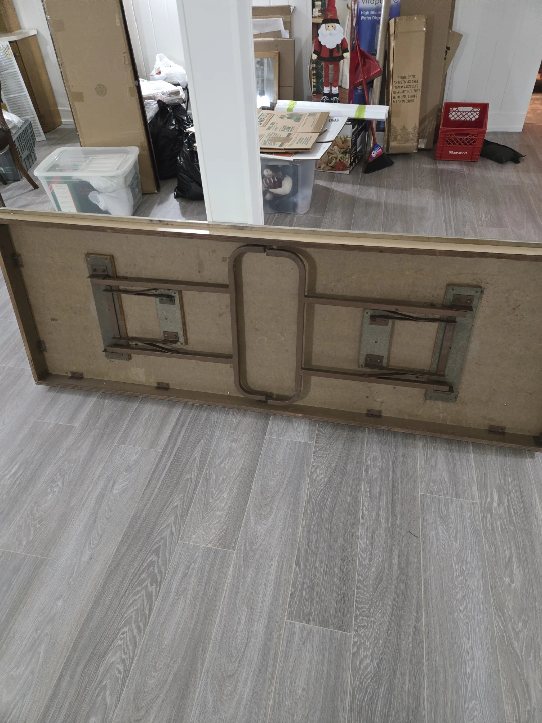 Vintage Folding Table - Woodgrain Solid - photo 5