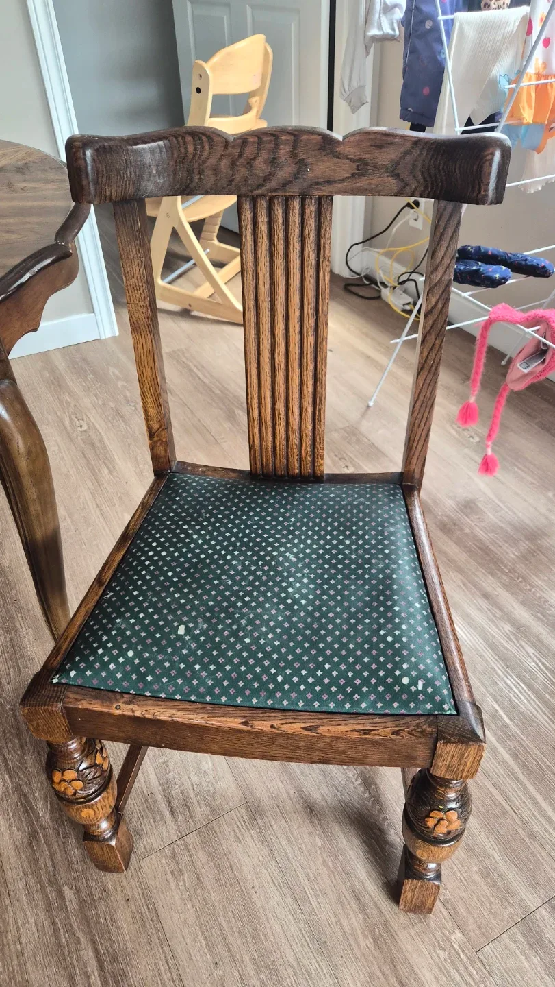 Wooden Dining Chairs Set of 4