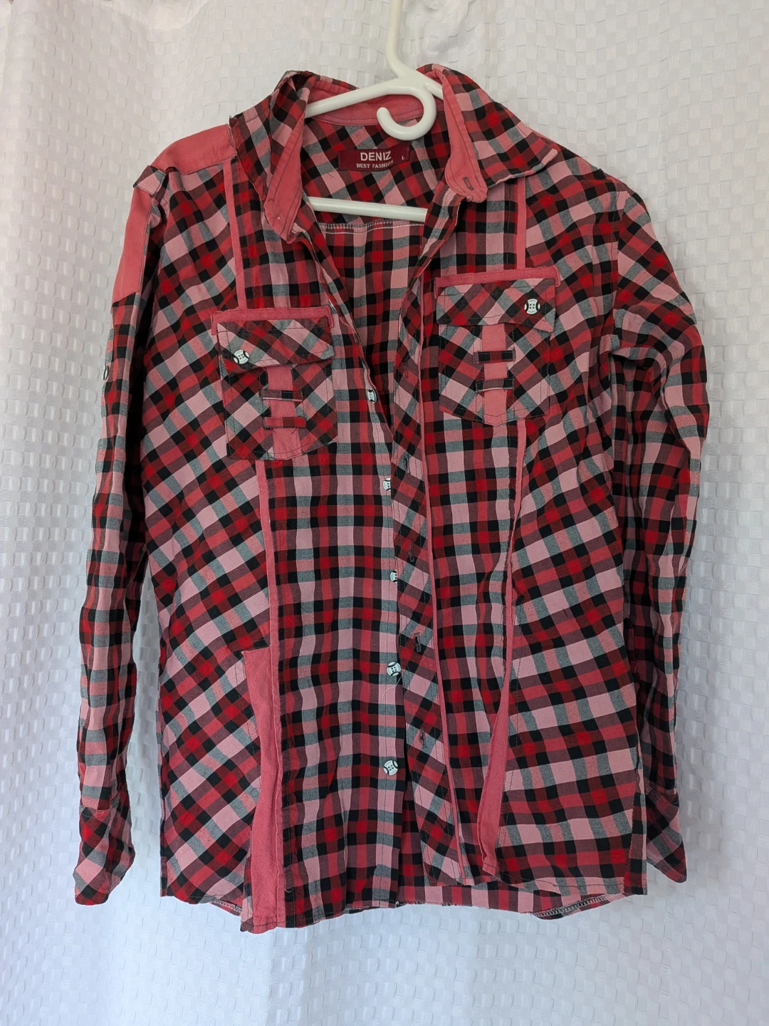 Plaid Long Sleeve Shirt - photo 3