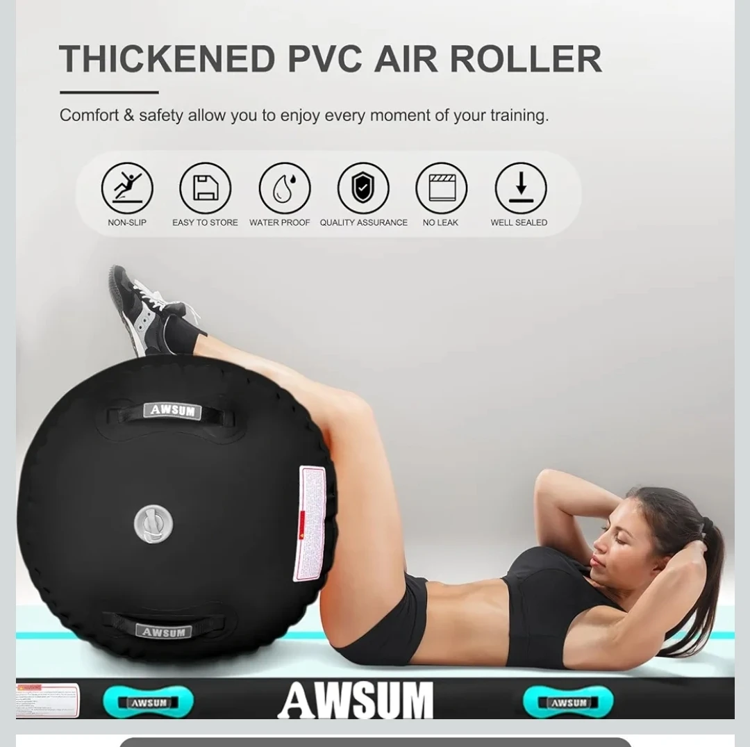 23.6inch Diameter Air Roller Gymnastics Barrel Inflatable - photo 2