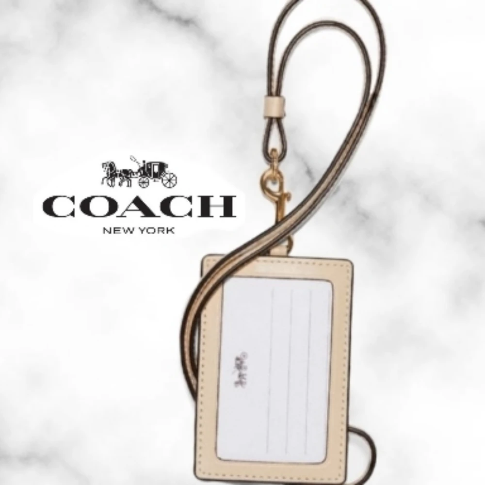 Coach New York ID Card Holder Lanyard - photo 2