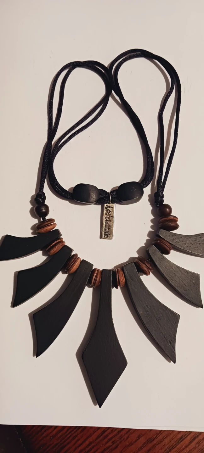 HAUTE LATITUDE Signed Boho Statement Necklace - photo 3