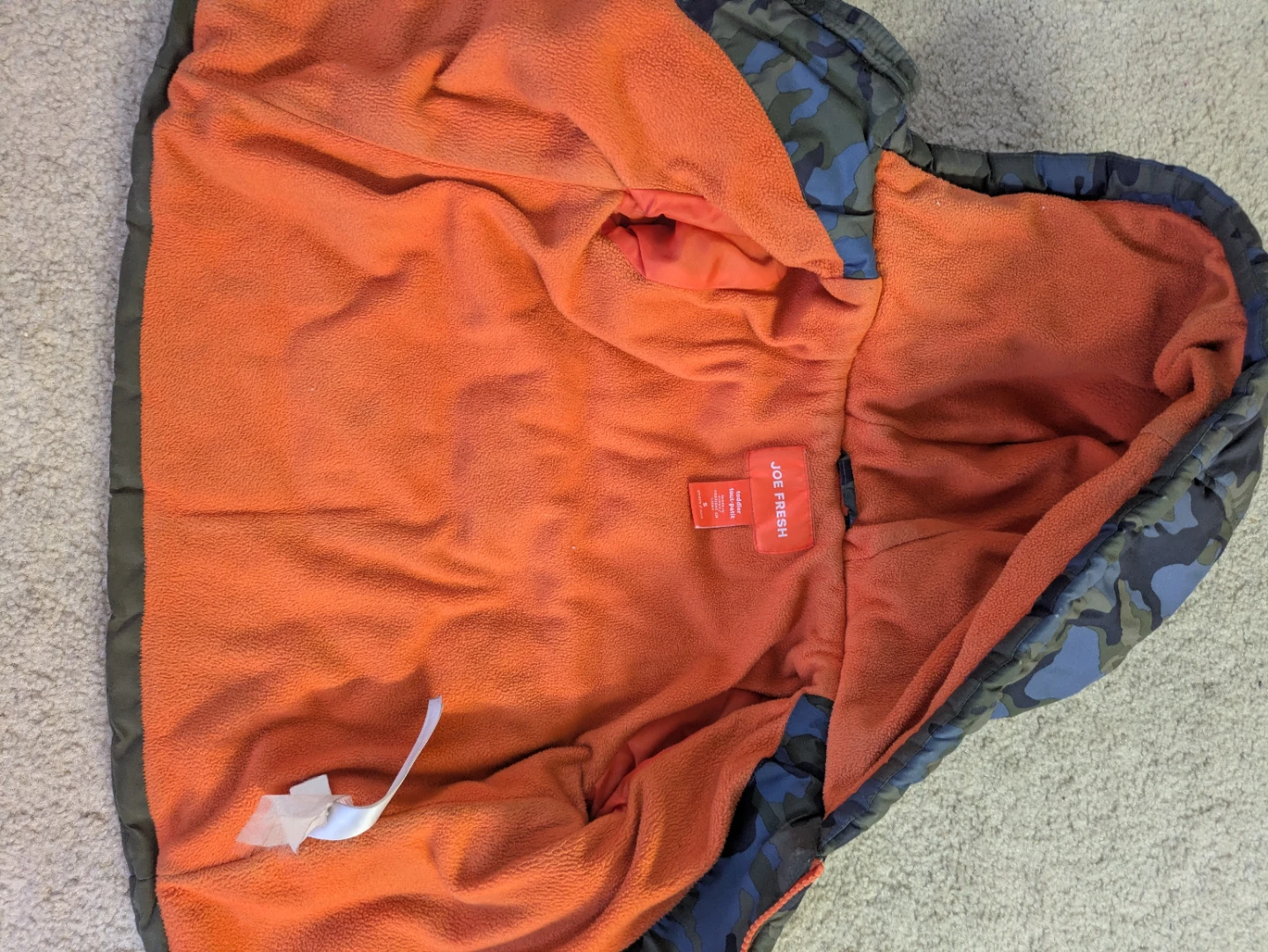 Joe Fresh Toddler Camo Snowsuit Size 5 - photo 3