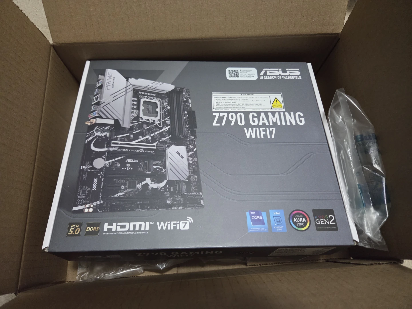 Brand New Sealed Asus Z790 Gaming WiFi 7 Motherboard