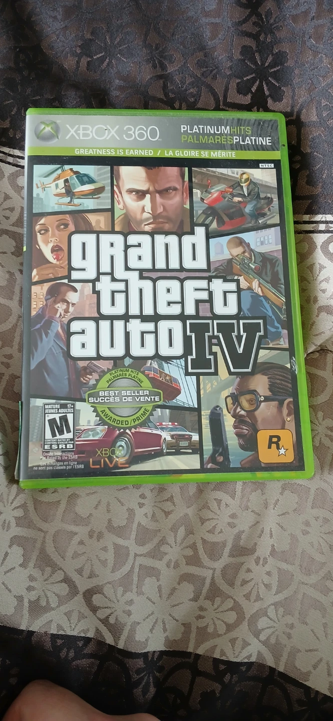 Grand Theft Auto IV: Platinum Hits for Xbox 360