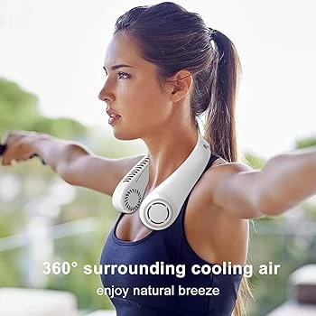 Neck Fan - Hands-Free Cooling for Summer