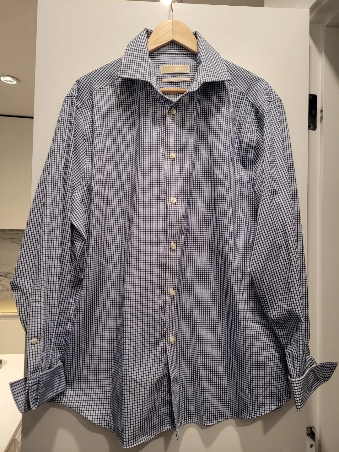 Michael Kors Men’s French Cuff Dress Shirt - S17 (XL)