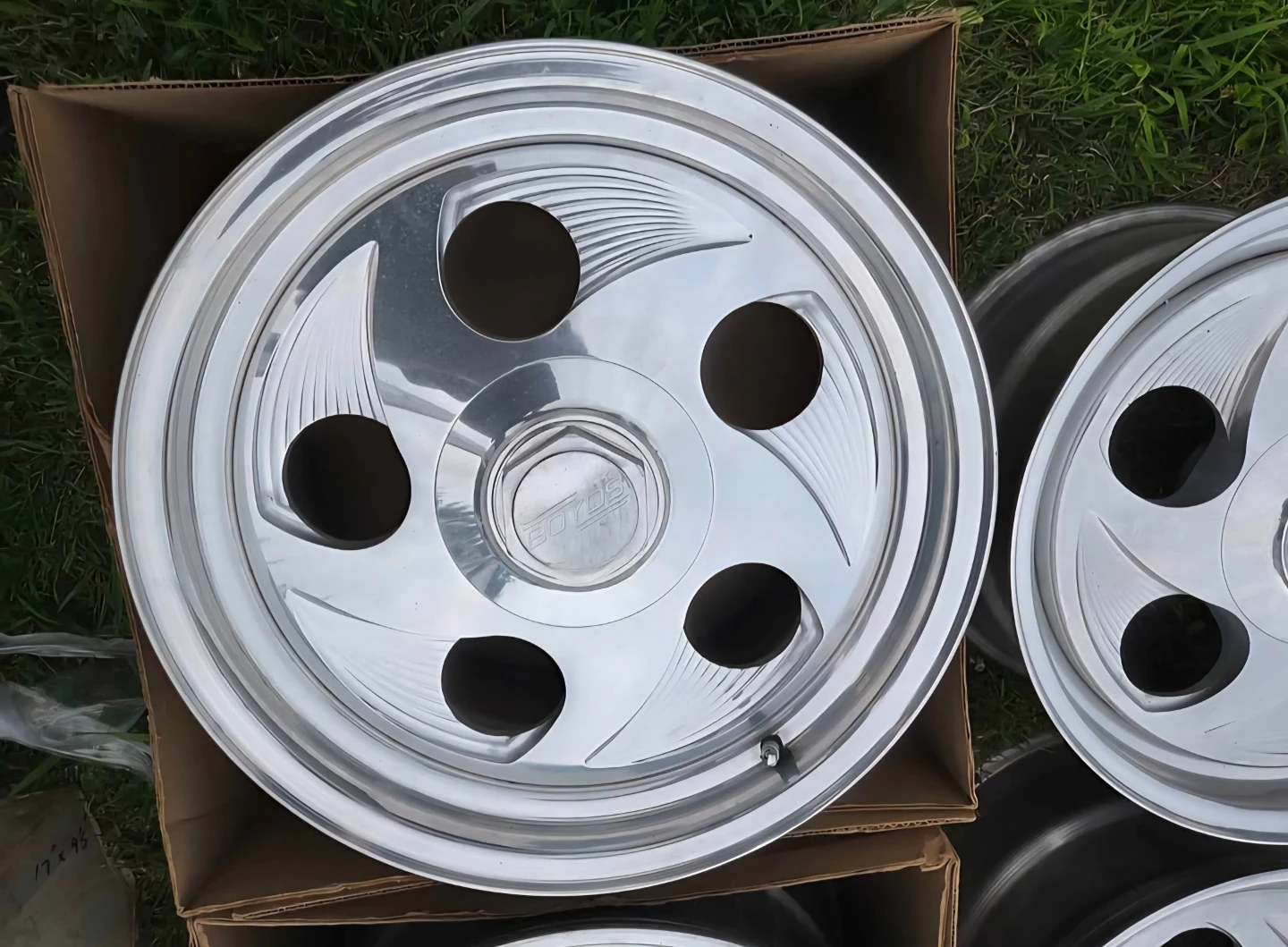New 17 inch staggered Boyd's coddington wheels rims 5x114.3 - photo 4