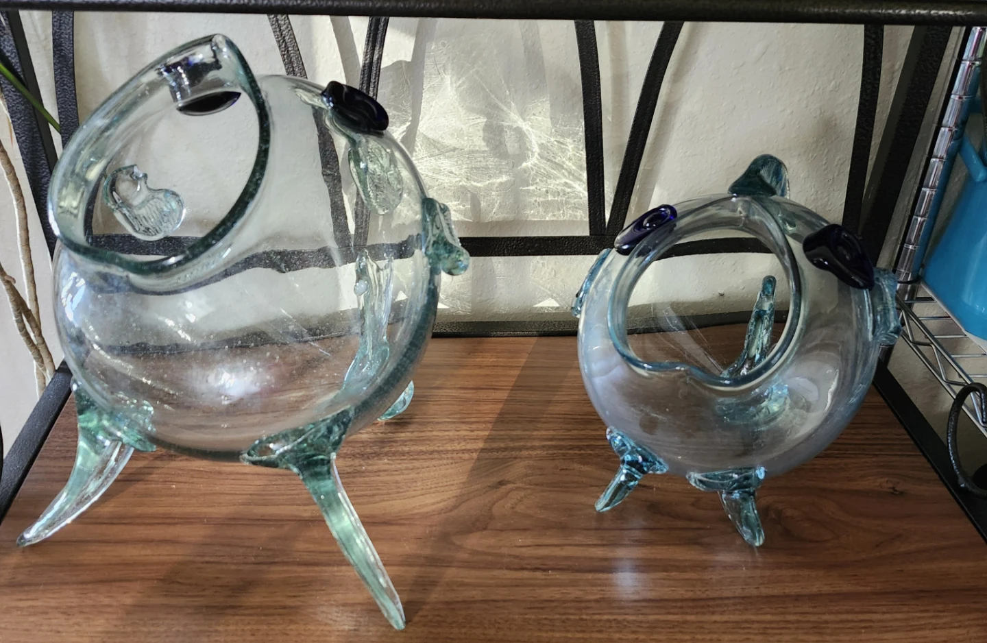 Blown Glass Fish Vase - Set of 2 - photo 4