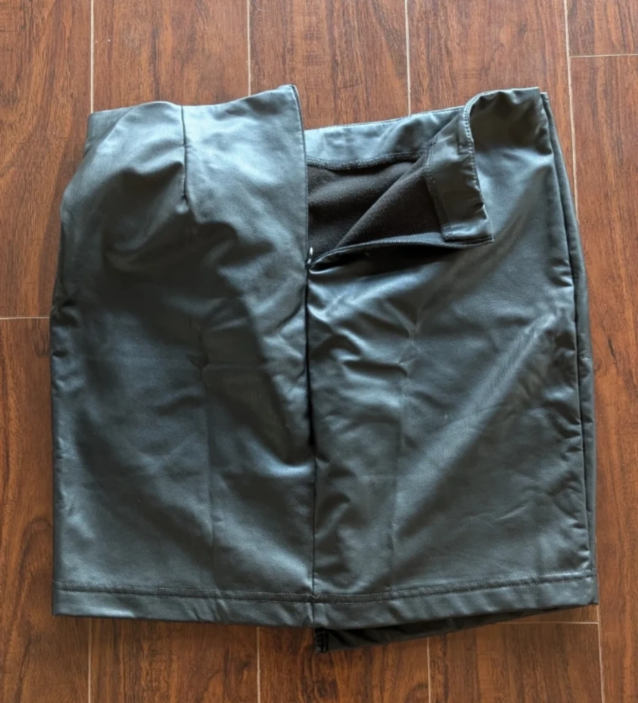 Forever 21 Faux Leather Wrap Skirt (size 4 or S/M) - photo 3