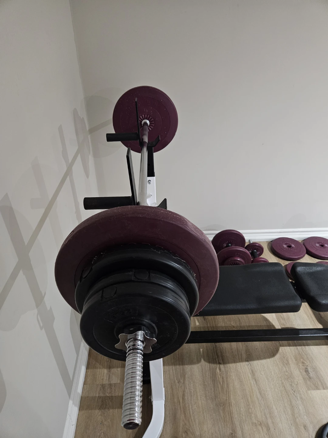 Home gym set
