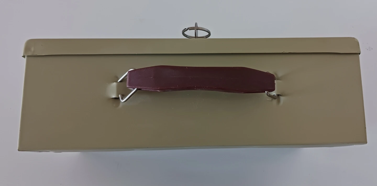 Metal Lock Box with Key - photo 3