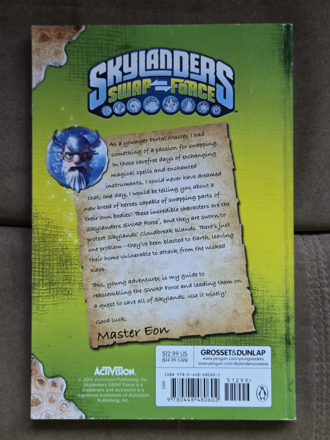 Skylanders SWAP Force Master Eon's Official Guide Book - photo 2