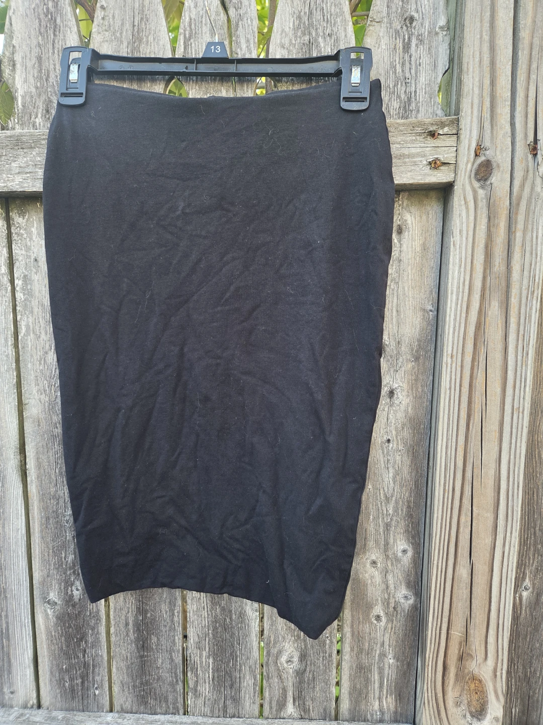H&M Black Basic Pencil Skirt - XS
