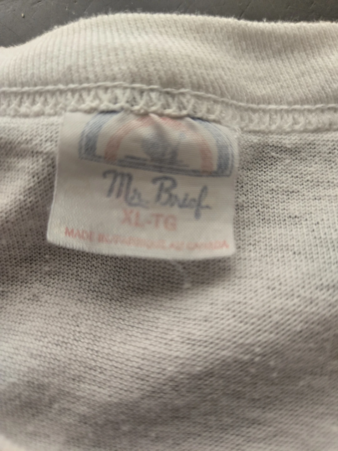 White T-Shirt XL - Montreal Canadiens vs Boston Bruins - photo 3
