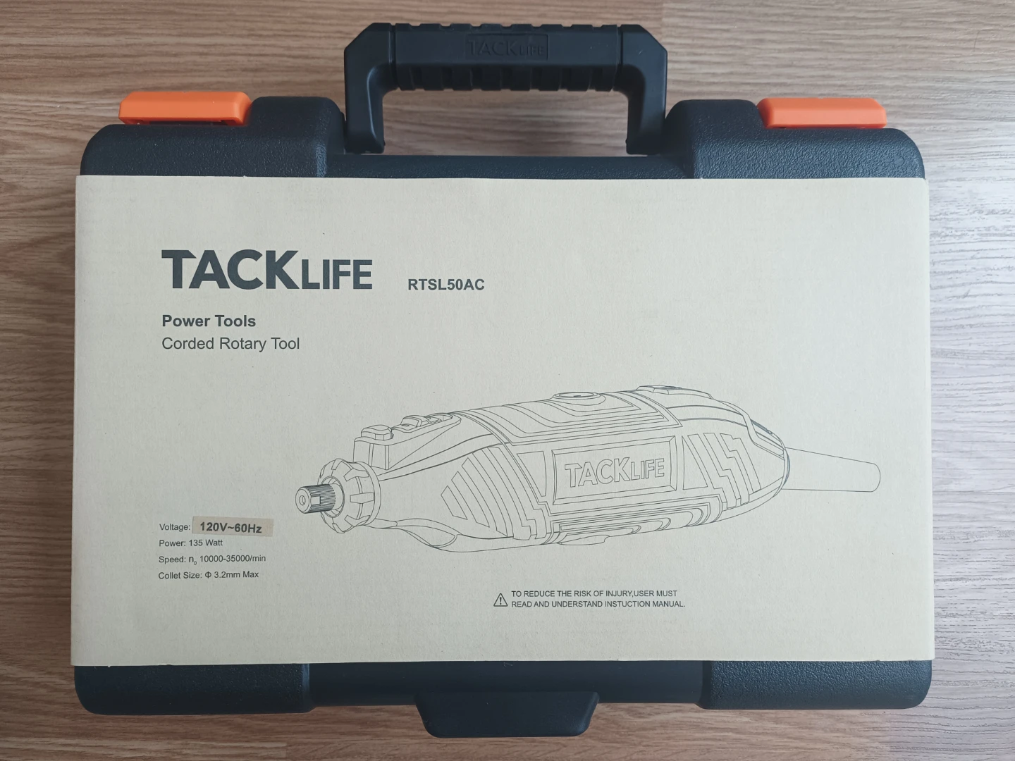 TackLife 151 PC Corded Rotary Tool Kit - photo 2