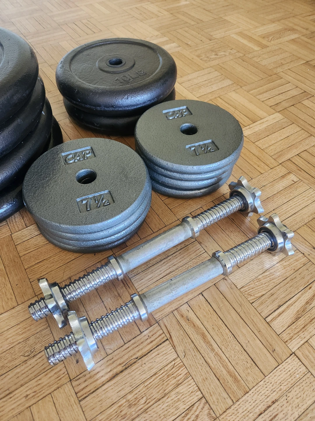 Barbell & Cap Dumbell Set - photo 4