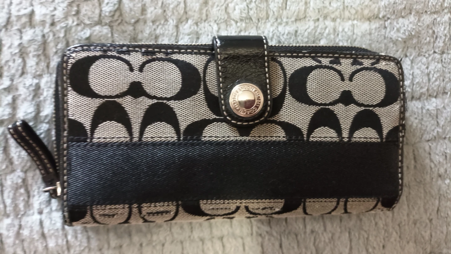 Coach Signature C Monogram Wallet