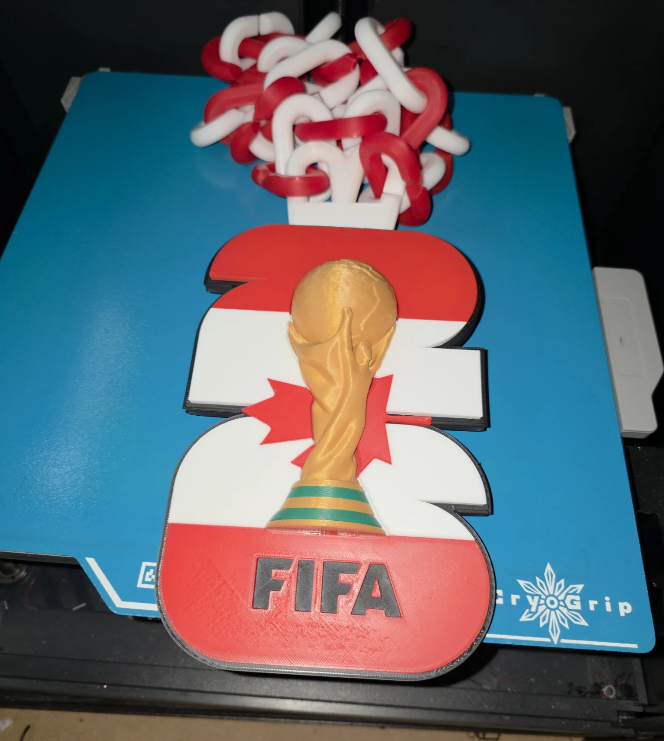 Fifa world cup 3d printed 6 inch pendants with chain - photo 5