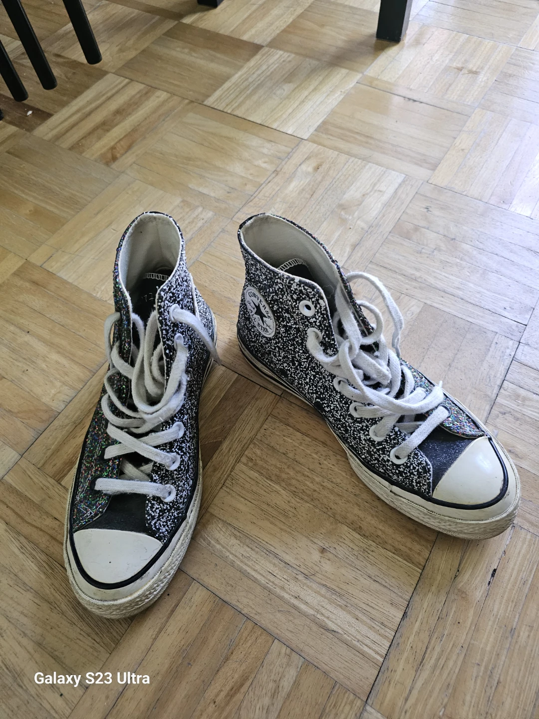 Converse Chuck Taylor All Star Glitter High Top Sneakers - photo 2