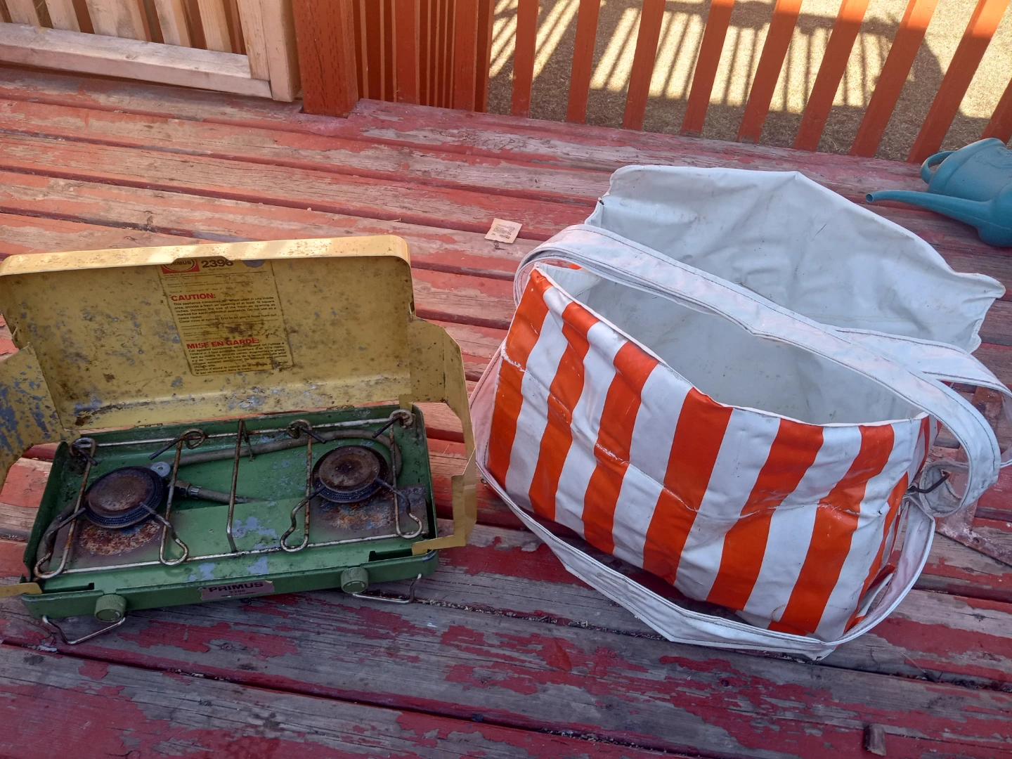 Primus 2396 Portable Propane Camp Stove with Bag