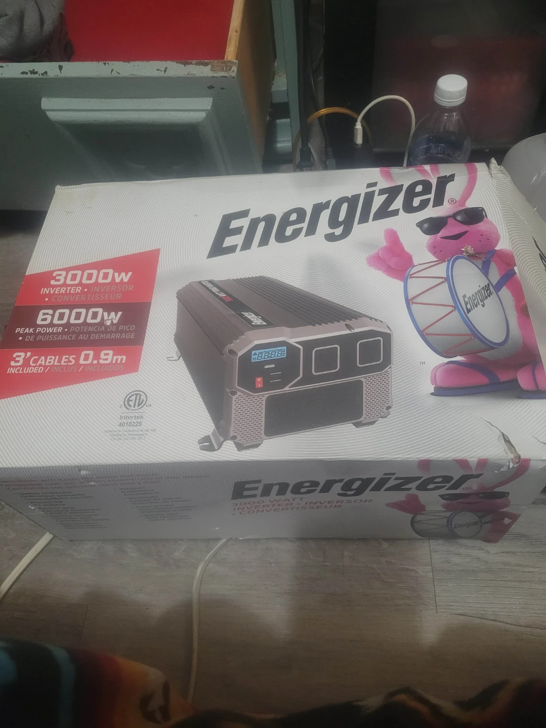 Energizer 3000W Power Inverter with 3' Cables