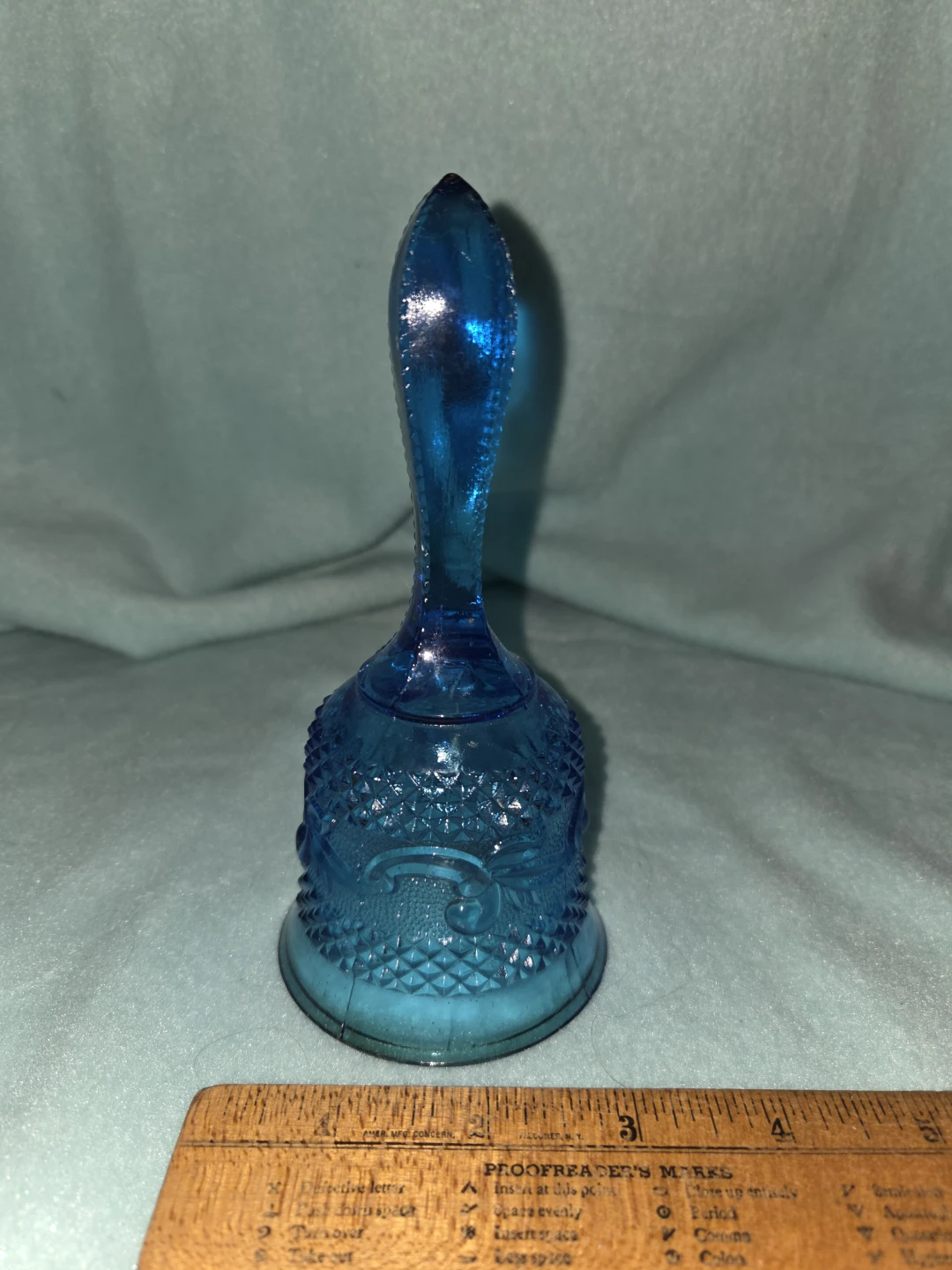 Blue Glass Bell