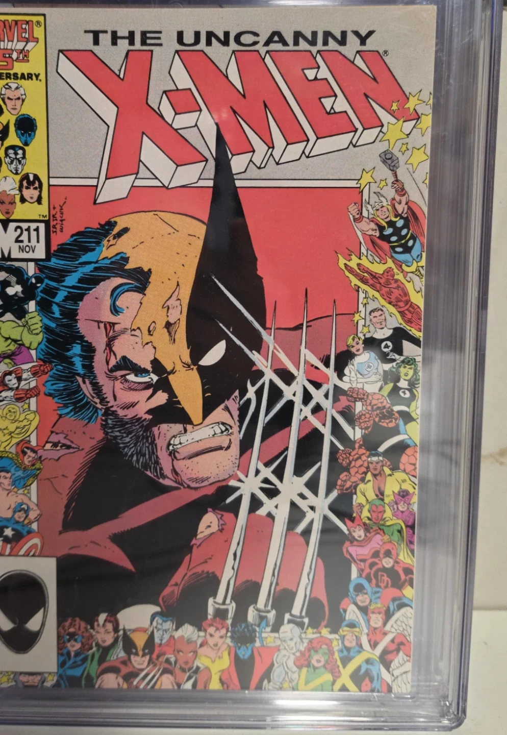 The Uncanny X-Men #211 Marvel Comics 11/86 - photo 2