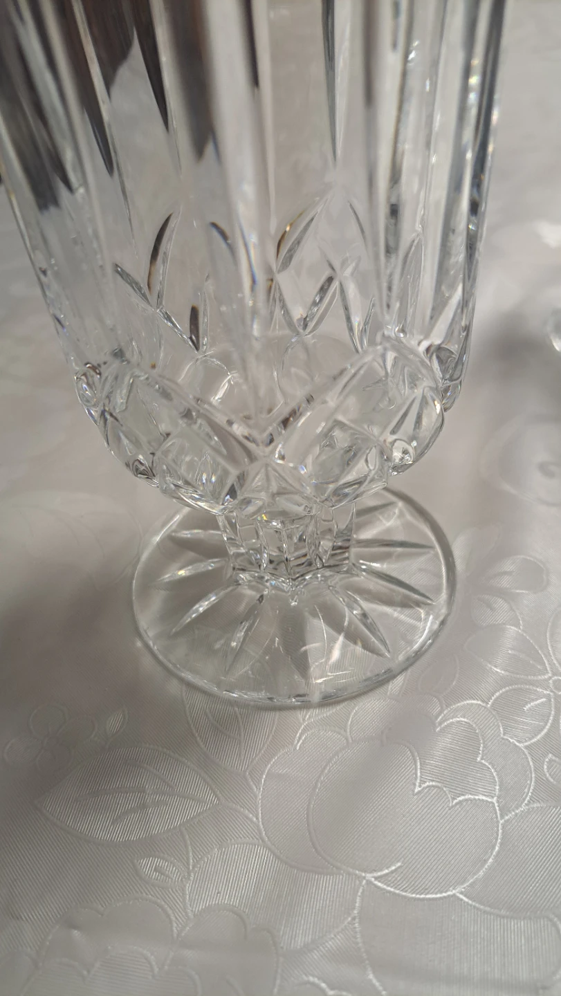 Crystal Pedestal Vases - Set of 2 - photo 2
