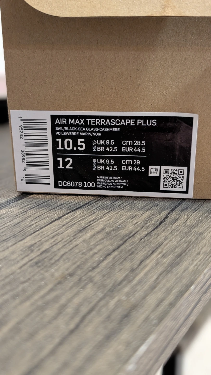 Nike Air Max Terrascape Plus Sail Sea Glass - photo 3