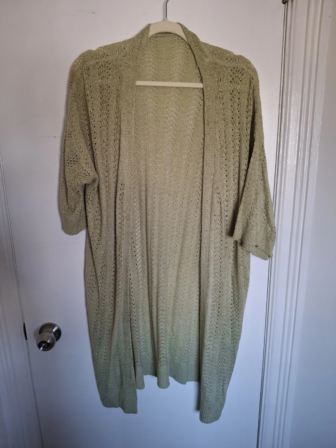 Lightweight Open Knit Cardigan