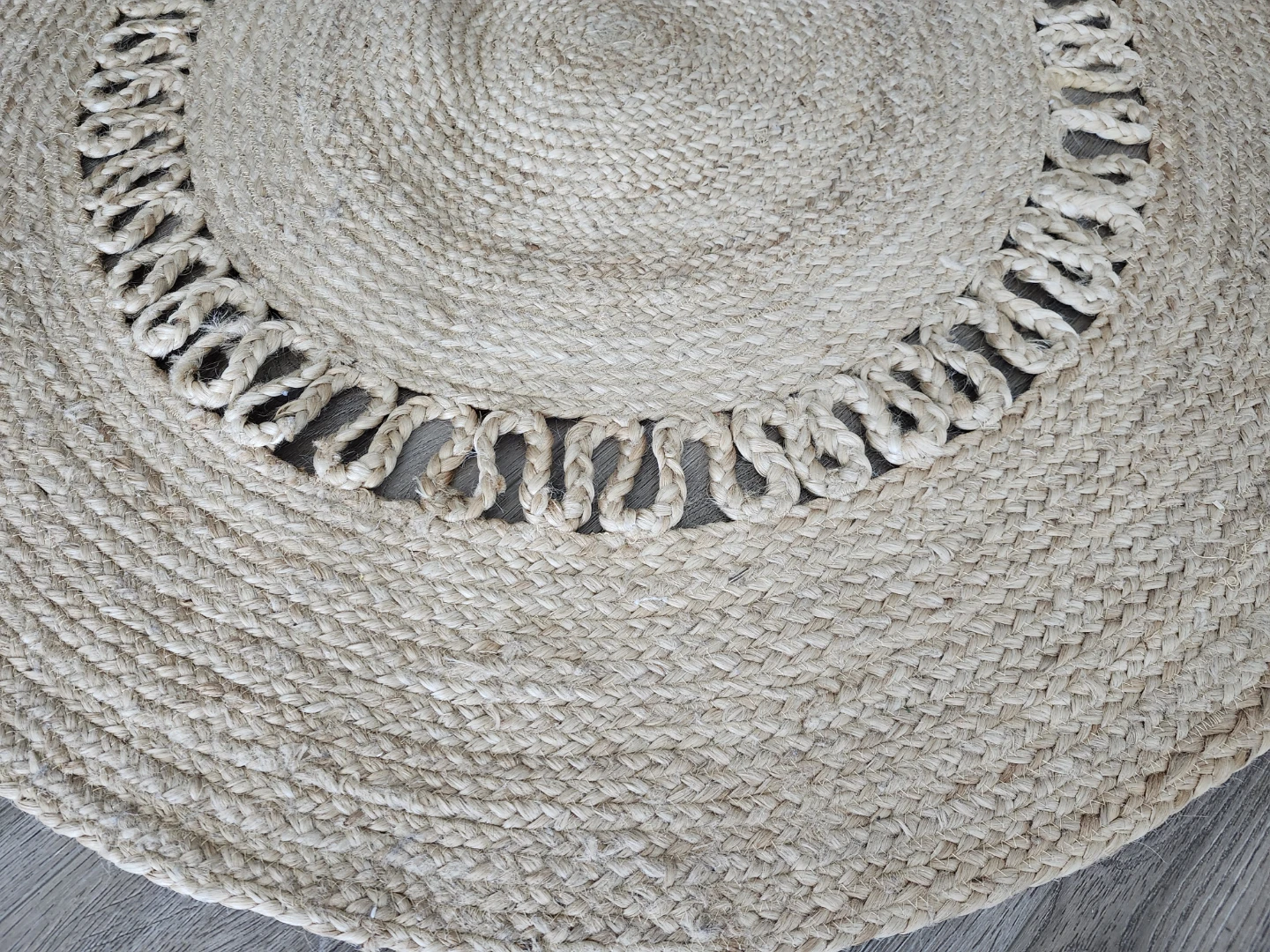 Round Jute Rug - photo 2