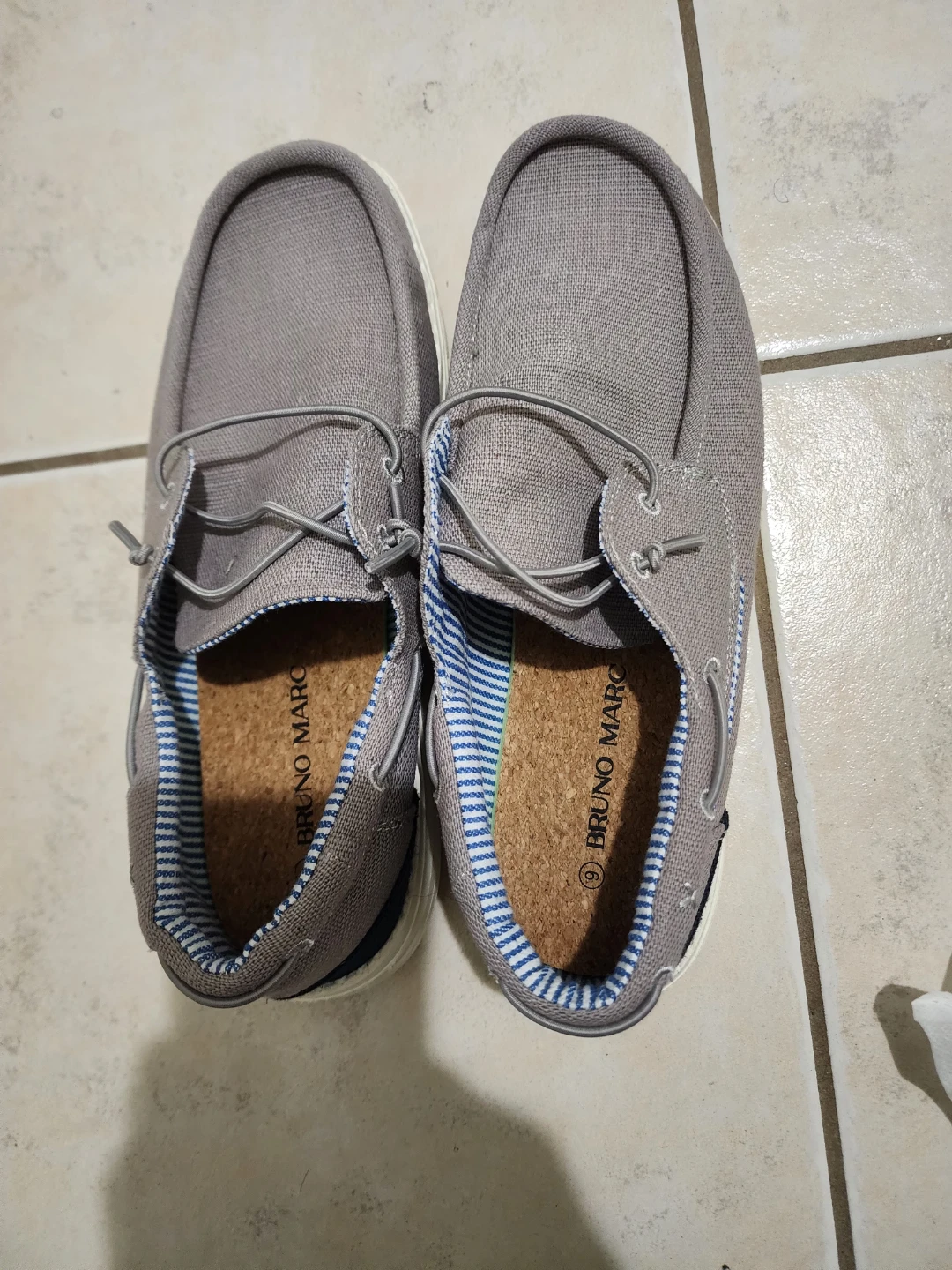 Bruno Marc Grey Men's Boat Shoes Size US 9 - photo 2