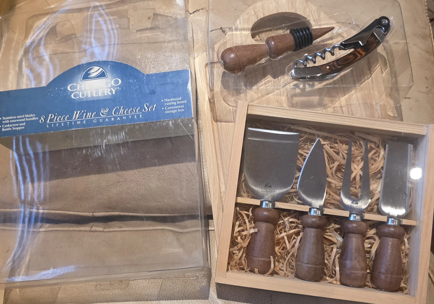 Chicago Cutlery 8 Piece Wine & Cheese Set - photo 2