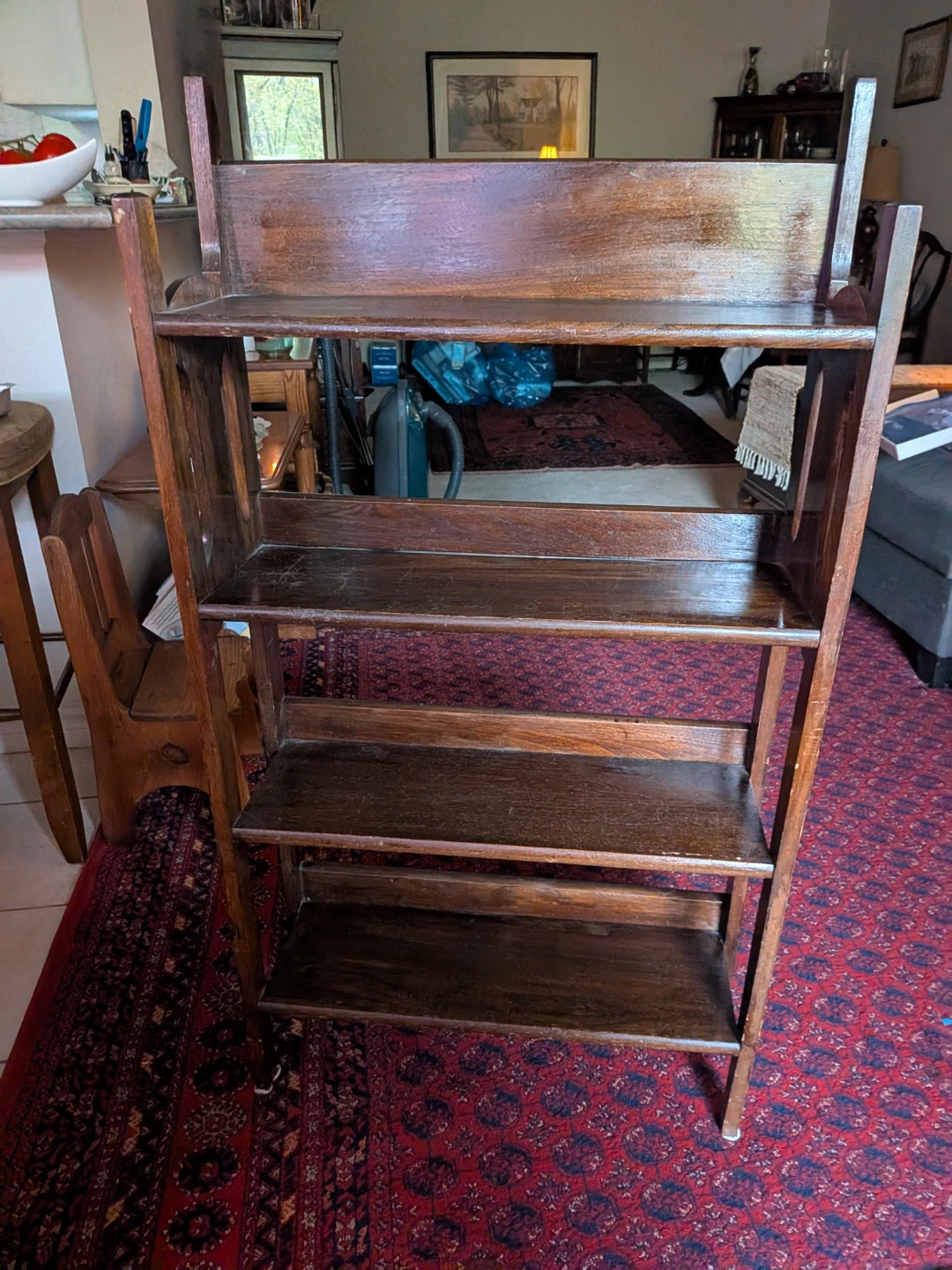 Wooden Bookcase - photo 3