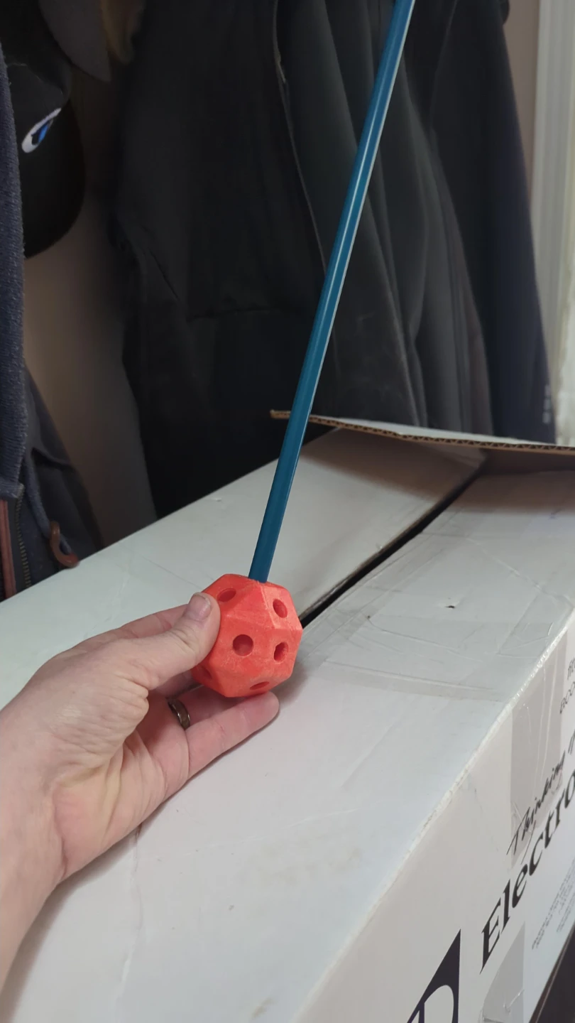 Balls with sticks
