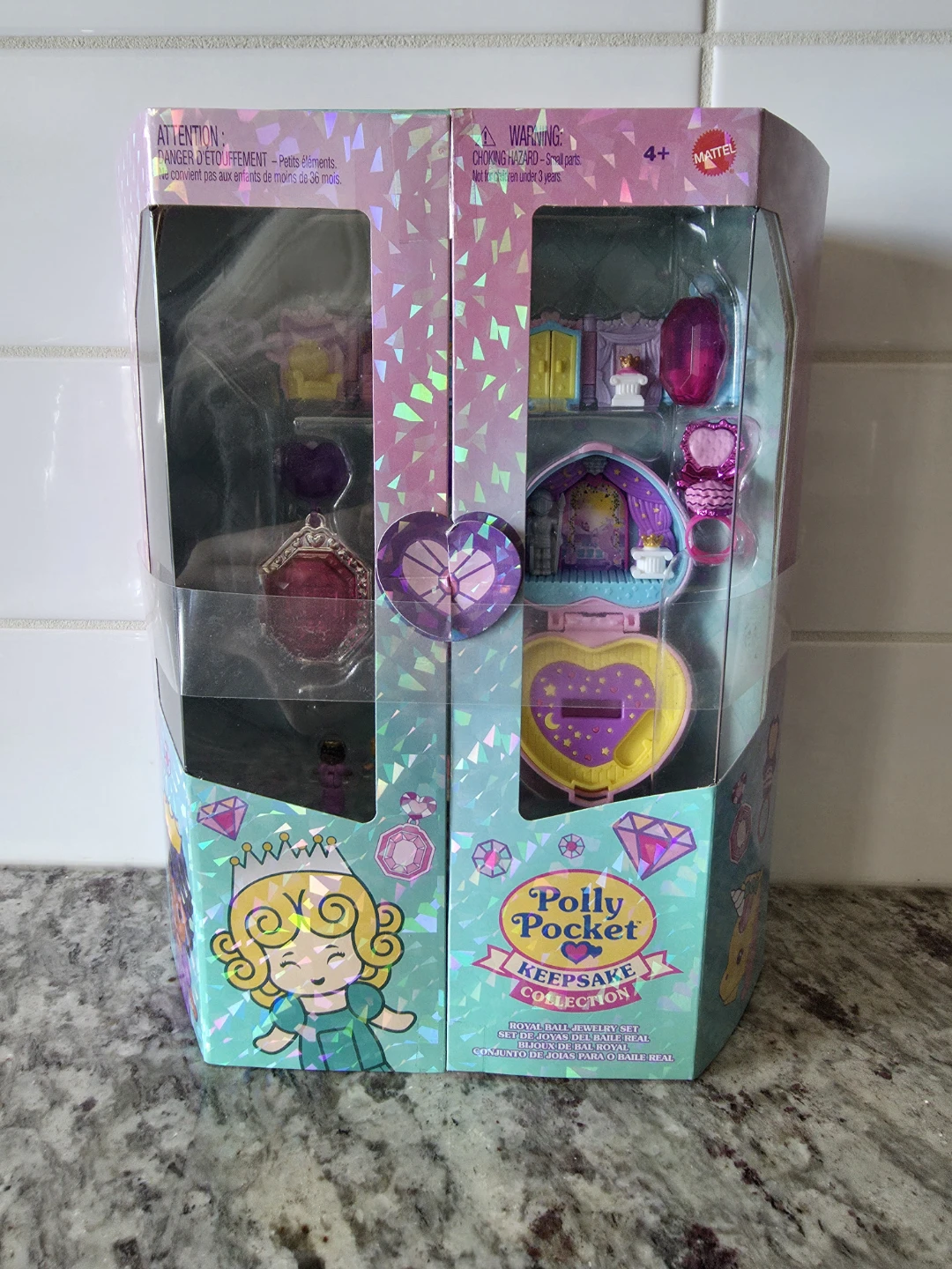 Polly Pocket - Keepsake Collection - Royal Ball Jewelry Set