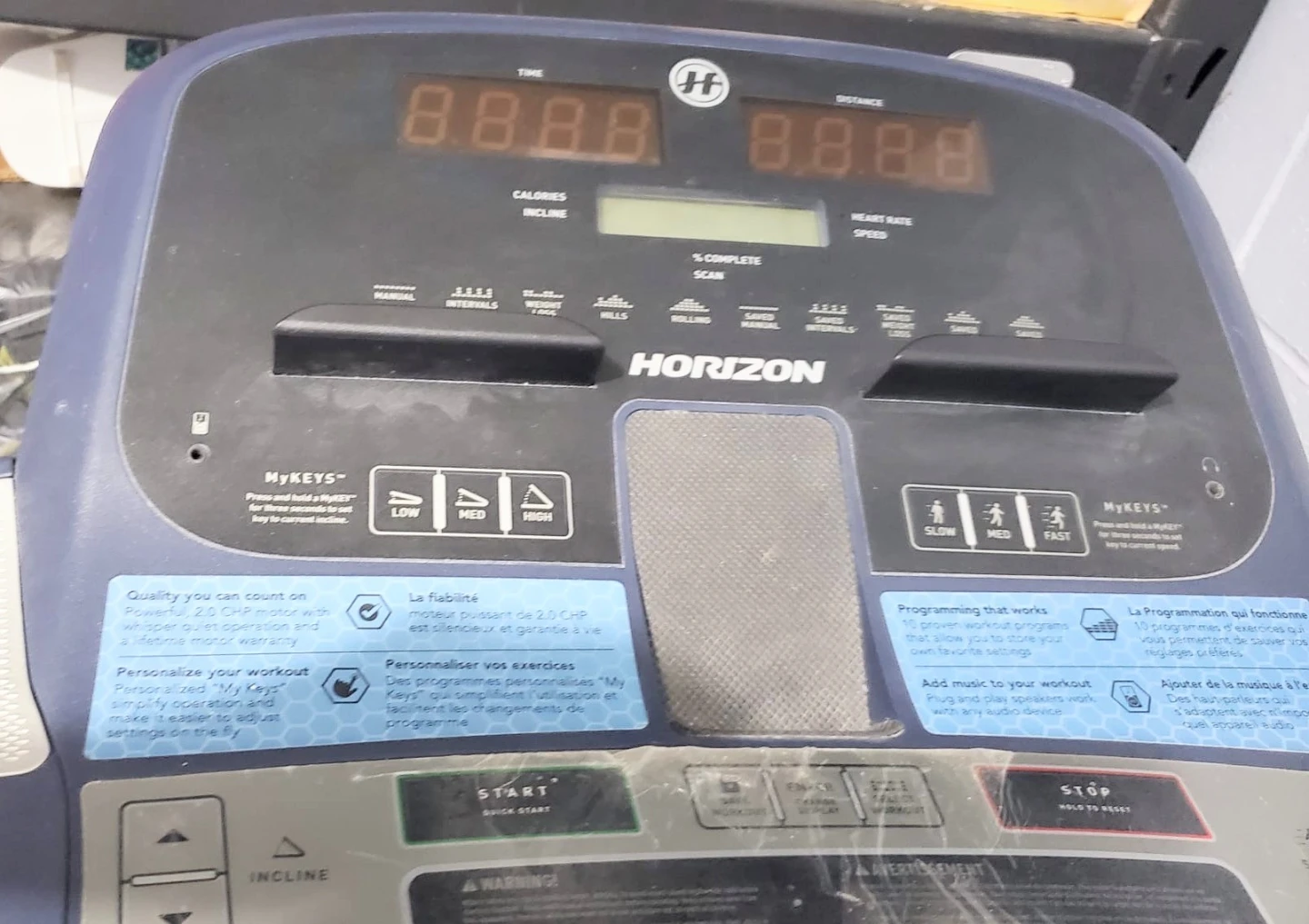 Horizon Treadmill