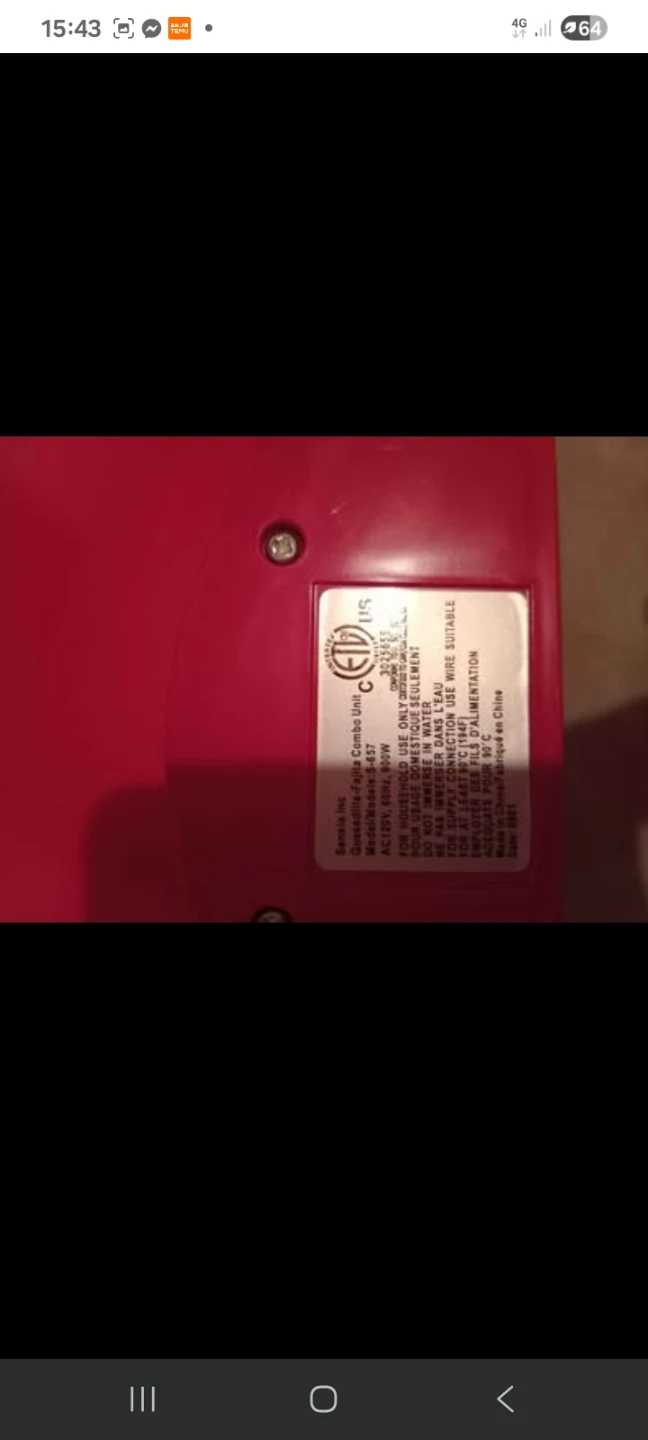 El Paso Quesadilla Maker - Pink - photo 3