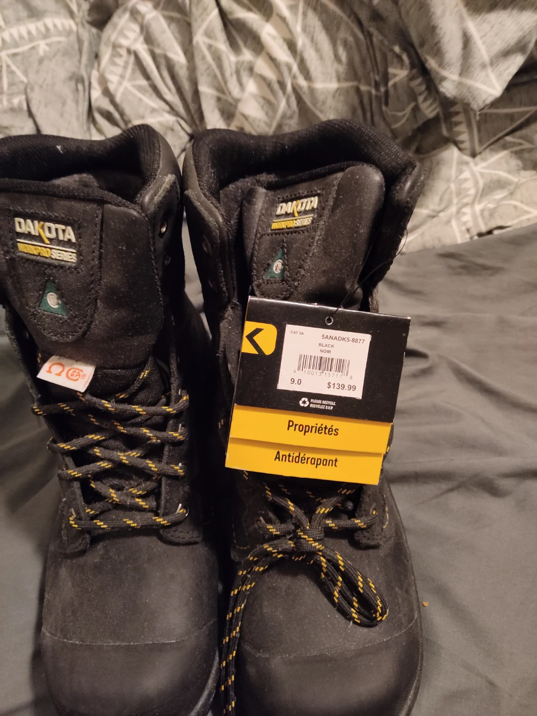 Dakota Workpro Series Steel Toe Boots Size 9 - photo 3