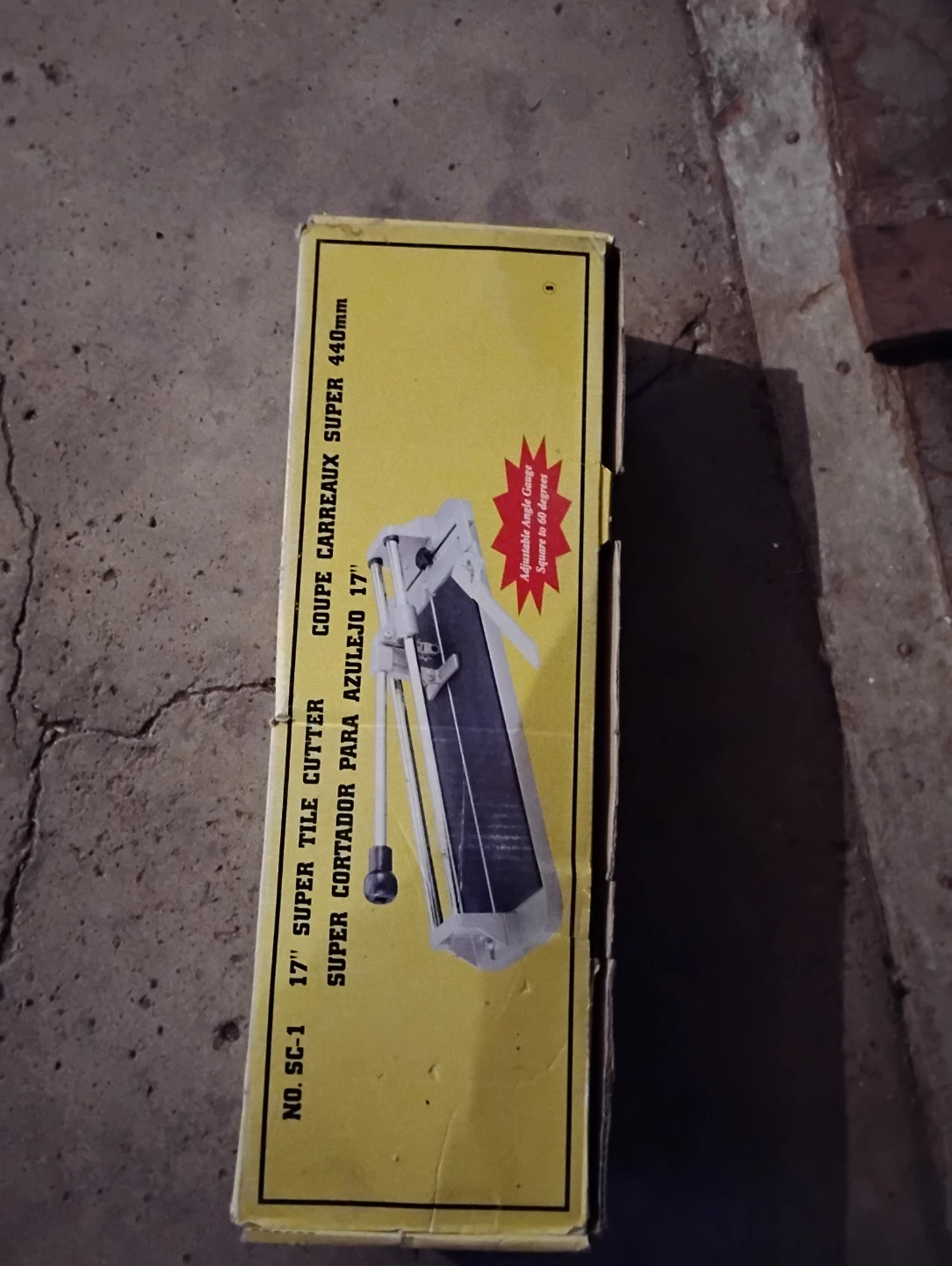 17" Super Tile Cutter